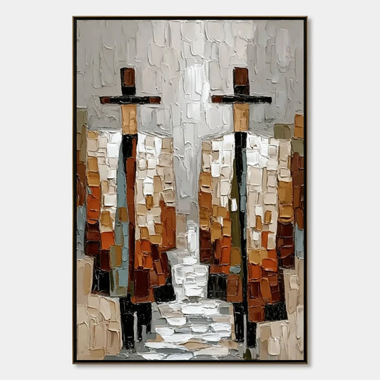 THE COMPANIONS | hanging in , Figurative wall art