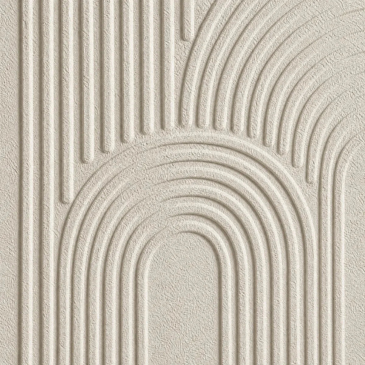 CONTINUUM: Beige Textured Minimalist Wabi-Sabi Abstract Diptych | rectangular format, hand-painted canvas edge