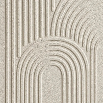 CONTINUUM: Beige Textured Minimalist Wabi-Sabi Abstract Diptych | rectangular format, hand-painted canvas edge
