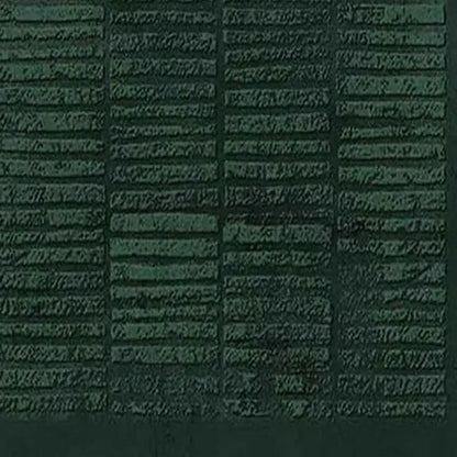 DARK GREEN TEXTURED GRID: Minimalist Textured Painting | rolled canvas, ready for custom framing