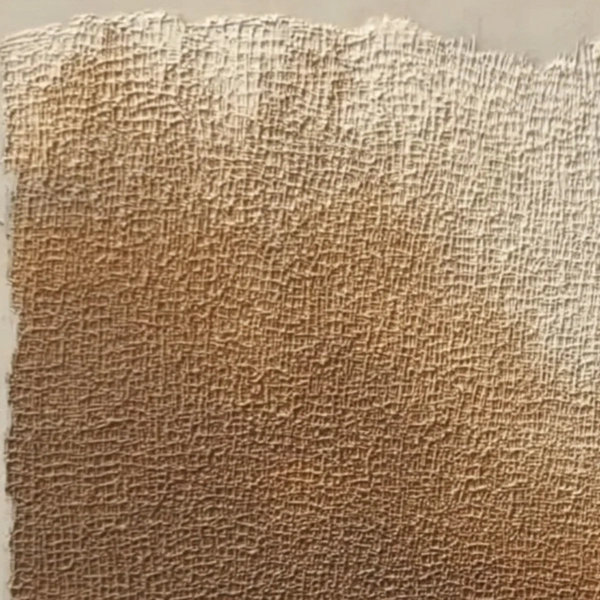 EARTHEN VEIL: Large Textured Wabi Sabi Abstract Painting | rectangular format, hand-painted canvas edge