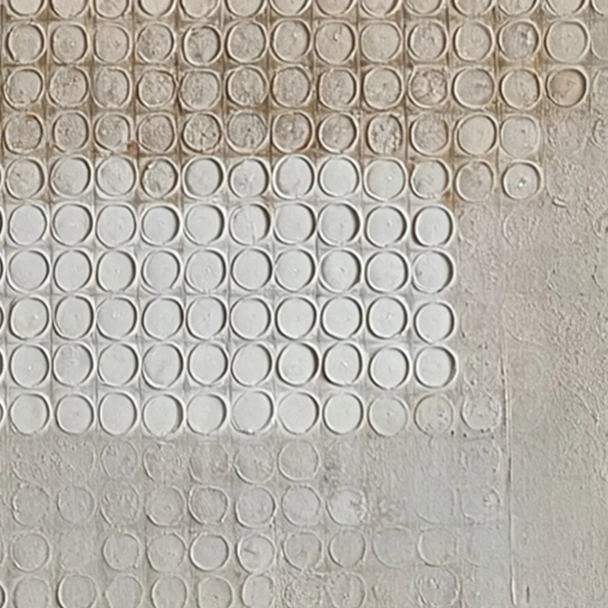 ECHOES IN SILENCE: Large Wabi Sabi Textured Minimalist Abstract Painting | rectangular format, hand-painted canvas edge