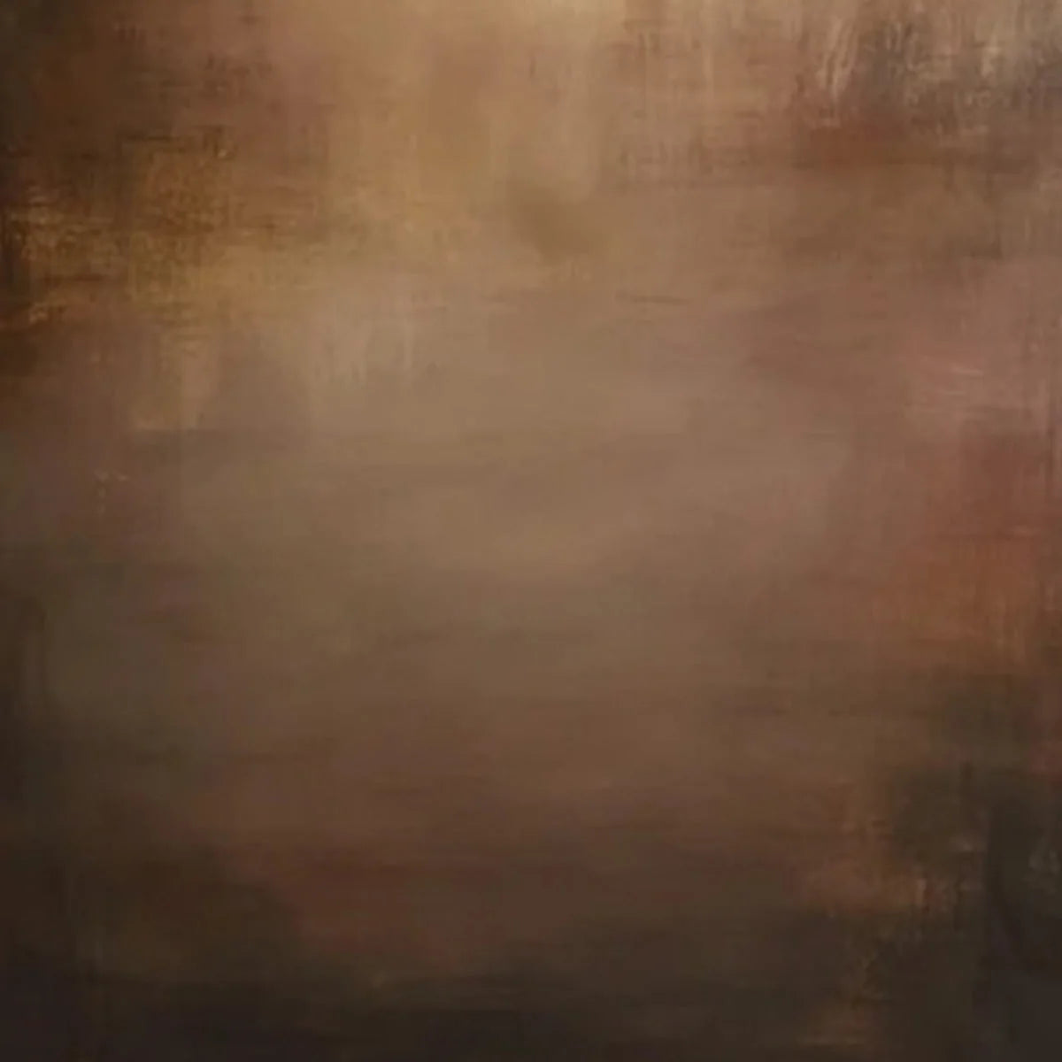 FADING EMBER: Wabi Sabi Abstract Art for Sophisticated Spaces | rectangular format, hand-painted canvas edge