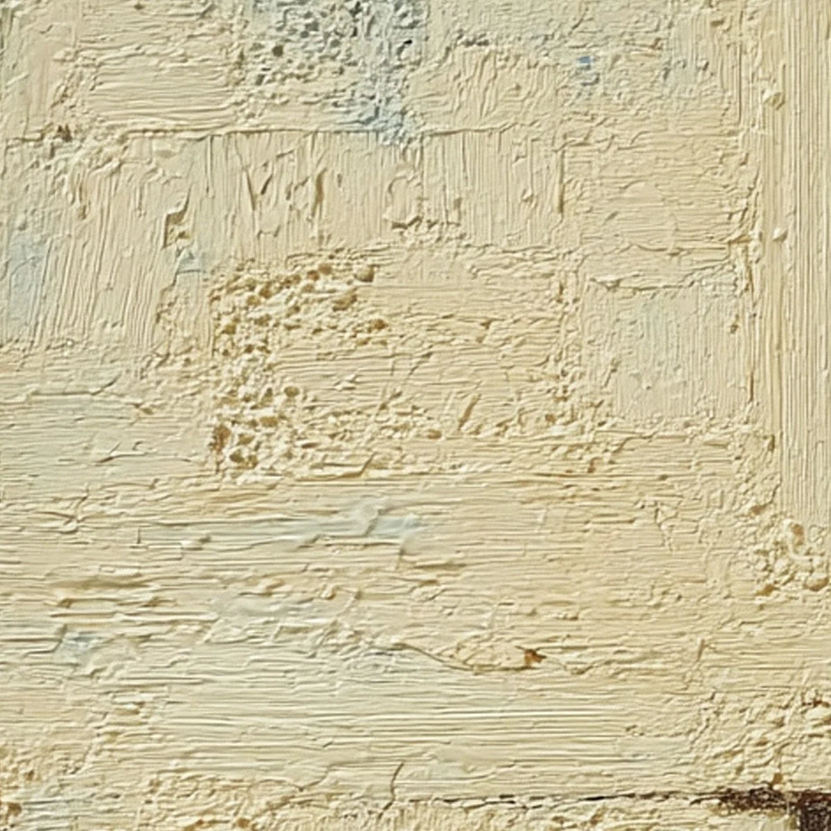 FOUNDATION: Wabi-Sabi Inspired Textured Abstract Oil Painting | rolled canvas, ready for custom framing
