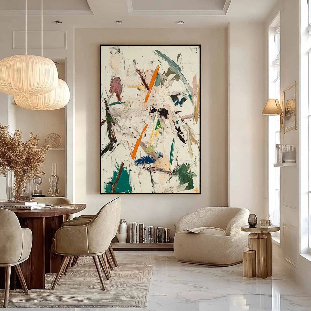 FROZEN RUSH: Textured Abstract Impasto Oil Painting | blue palette, original oil on stretched canvas art