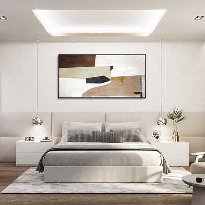 Geometric Abstract Canvas Print: Modern Framed Wall Art (Digital Print) #2