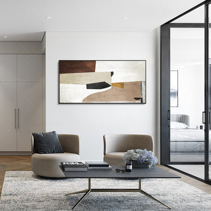 Geometric Abstract Canvas Print: Modern Framed Wall Art (Digital Print) #3