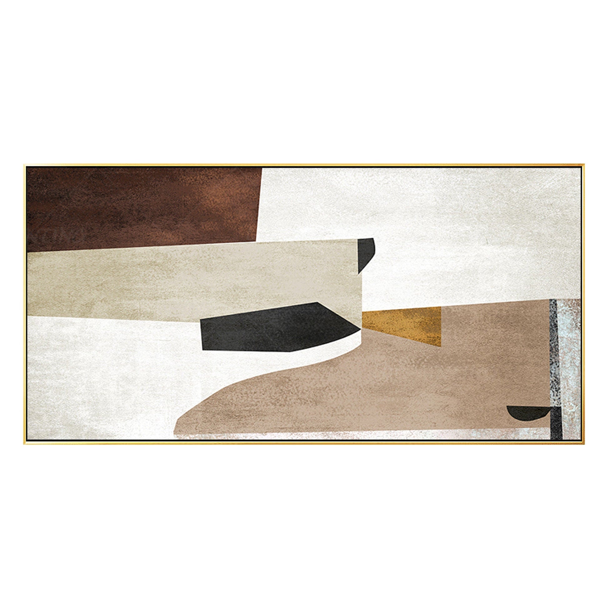 Geometric Abstract Canvas Print: Modern Framed Wall Art (Digital Print) #7