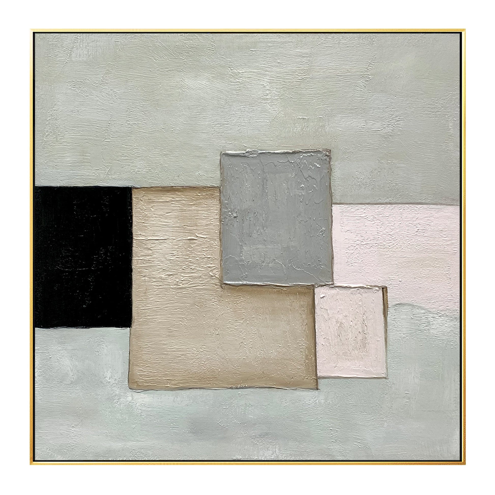 Geometrische muurkunst Boho kunst aan de muur kunst aan de grote muur abstracte  #16