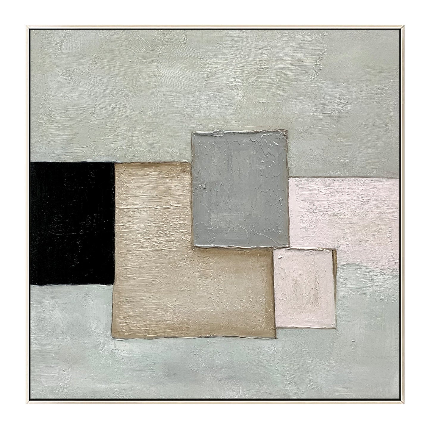 Geometrische muurkunst Boho kunst aan de muur kunst aan de grote muur abstracte  #17
