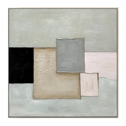 Geometrische muurkunst Boho kunst aan de muur kunst aan de grote muur abstracte  #17