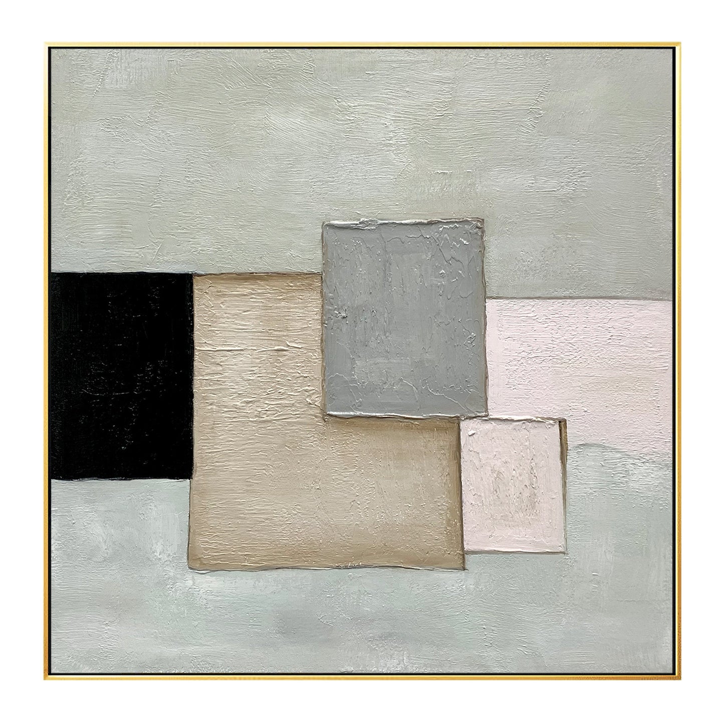 Geometrische muurkunst Boho kunst aan de muur kunst aan de grote muur abstracte  #6