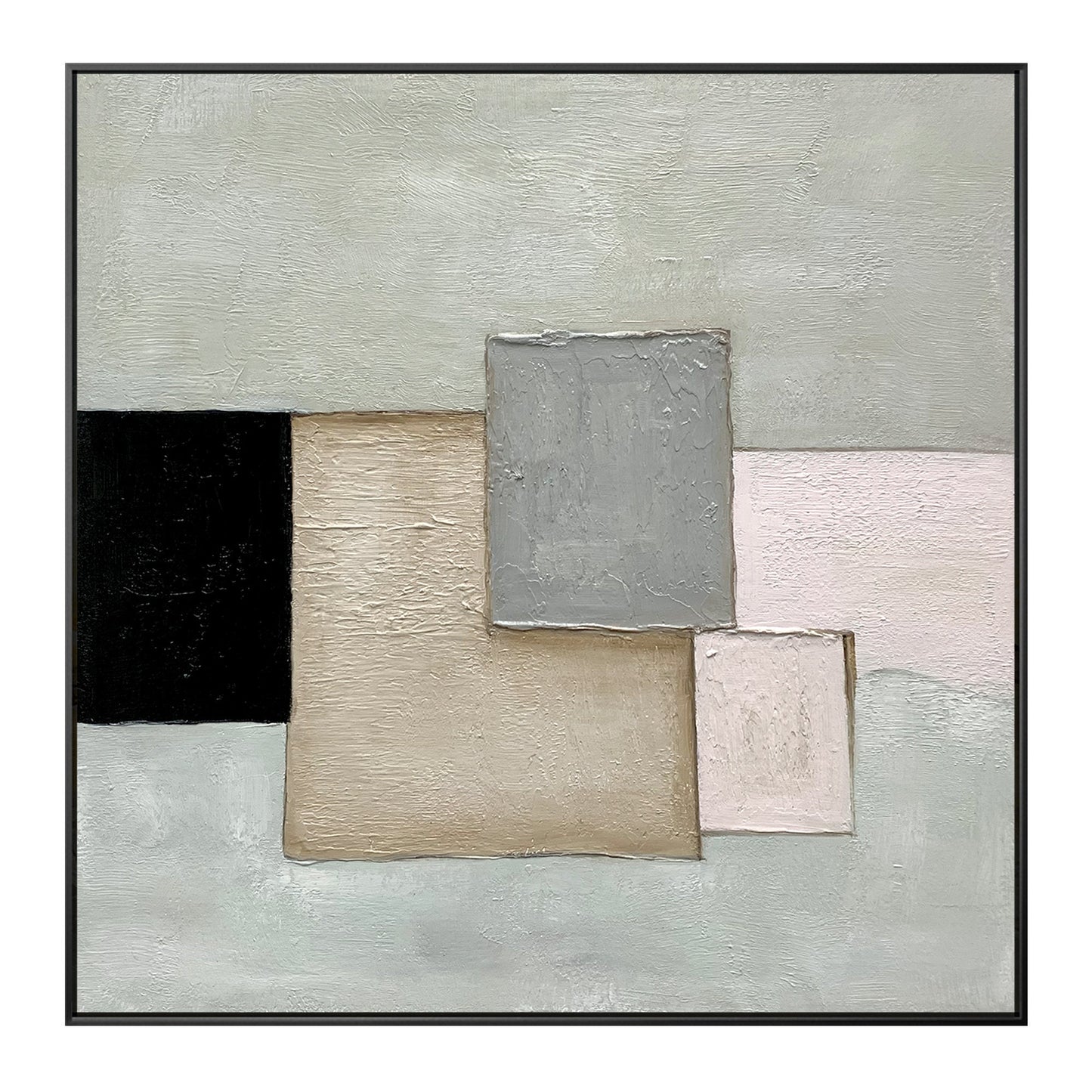 Geometrische muurkunst Boho kunst aan de muur kunst aan de grote muur abstracte  #18