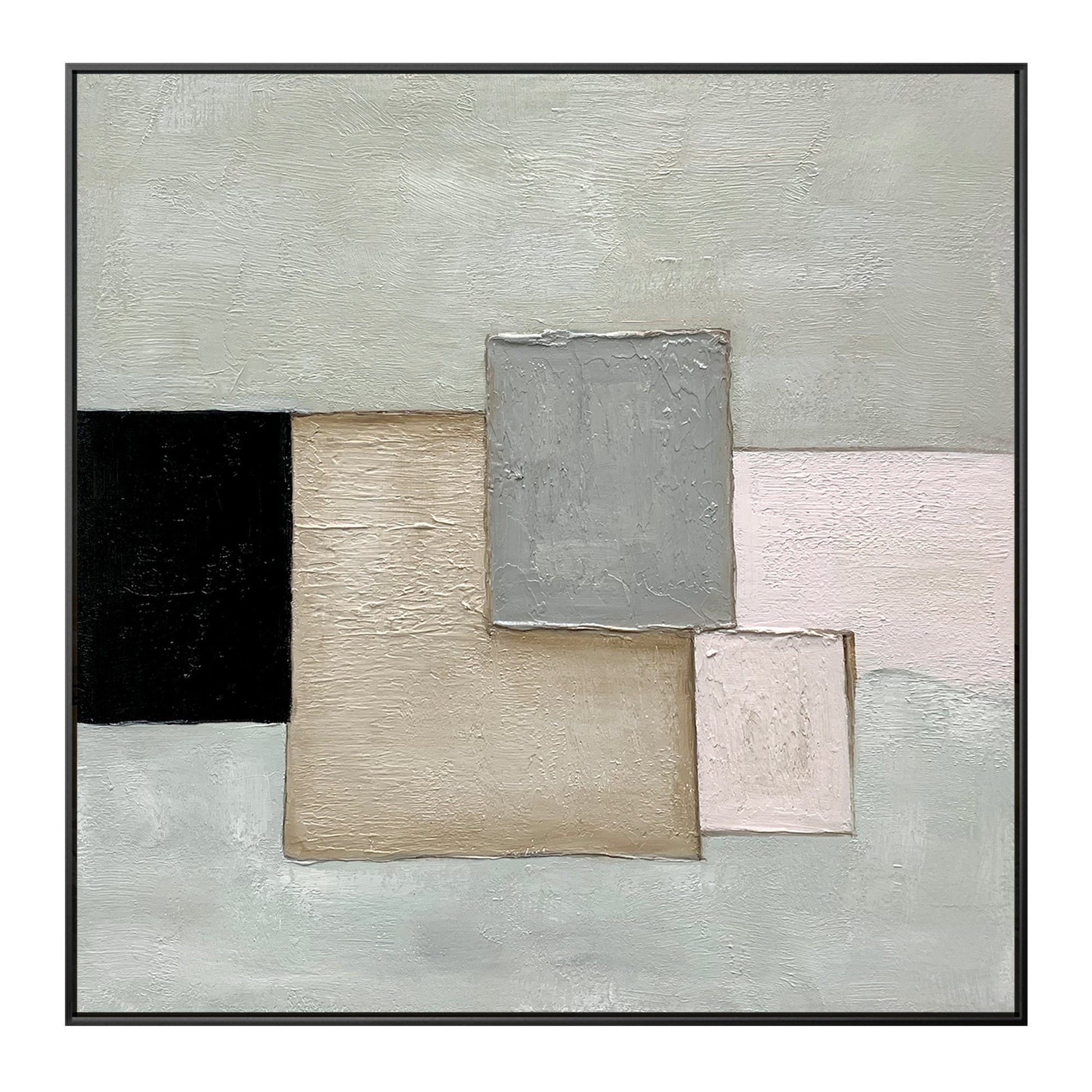 Geometrische muurkunst Boho kunst aan de muur kunst aan de grote muur abstracte  #18
