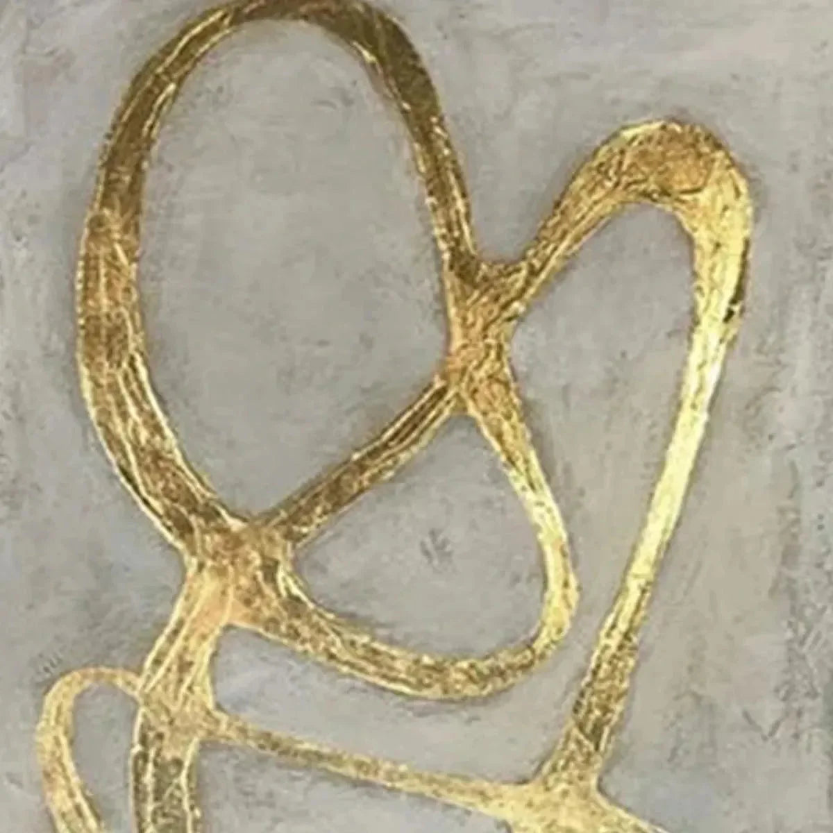 GOLDEN ABSTRACT DIPTYCH: Abstract Painting Set of 2, Vertical Wall Art | rectangular format, hand-painted canvas edge