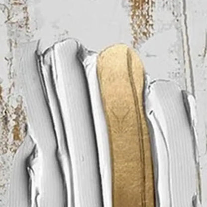 GOLDEN LINES DIPTYCH: Textured Abstract Painting Set of 2, Vertical Wall Art | yellow palette, original oil on stretched canvas art