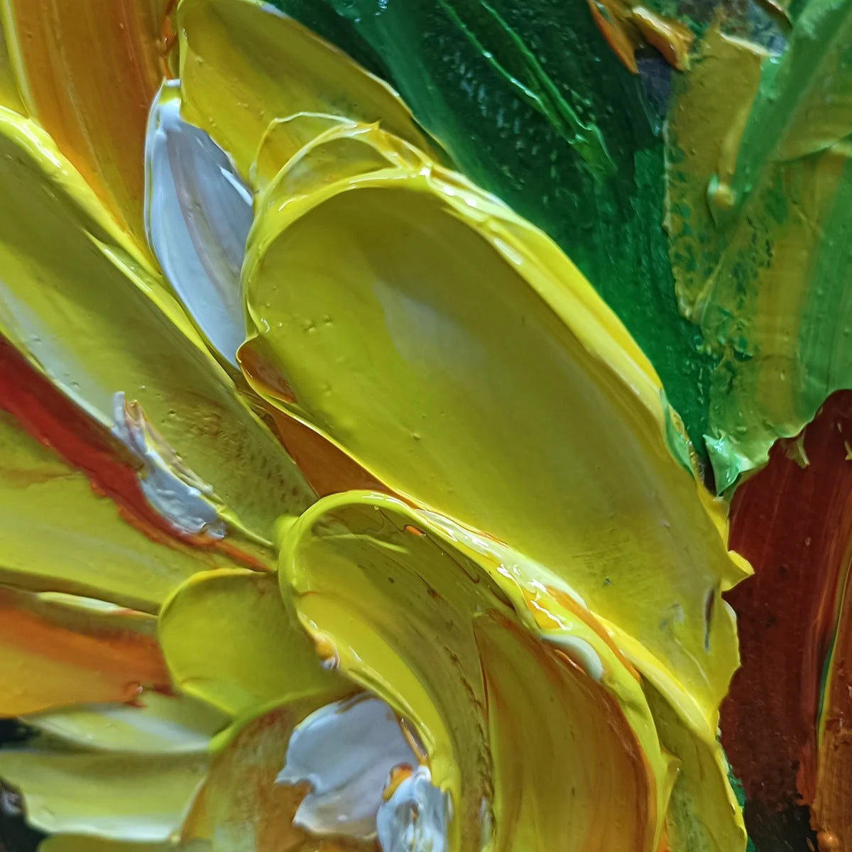 GOLDEN TRIO | rolled canvas, ready for custom framing
