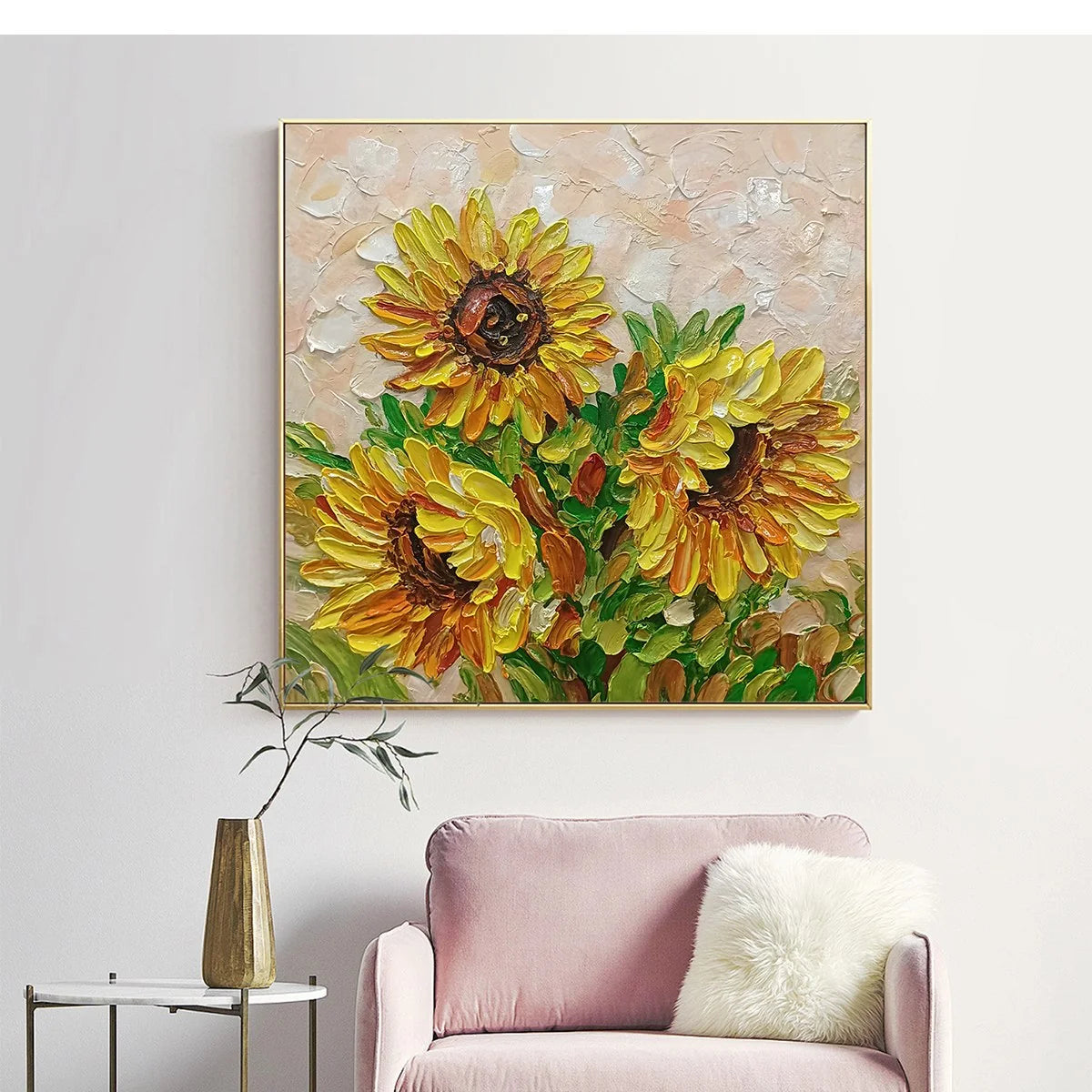 GOLDEN TRIO | Abstract mood, soft natural light studio shot