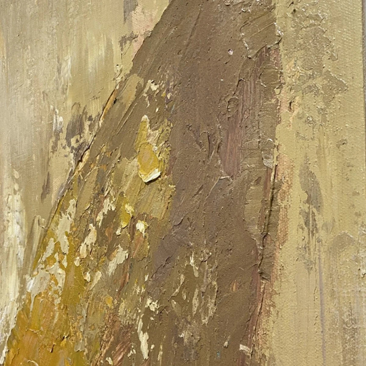 GOLDEN WINGS: Gold Butterfly Painting, Textured Wall Art, Vertical Canvas, Beige and Gold Decor | rolled canvas, ready for custom framing