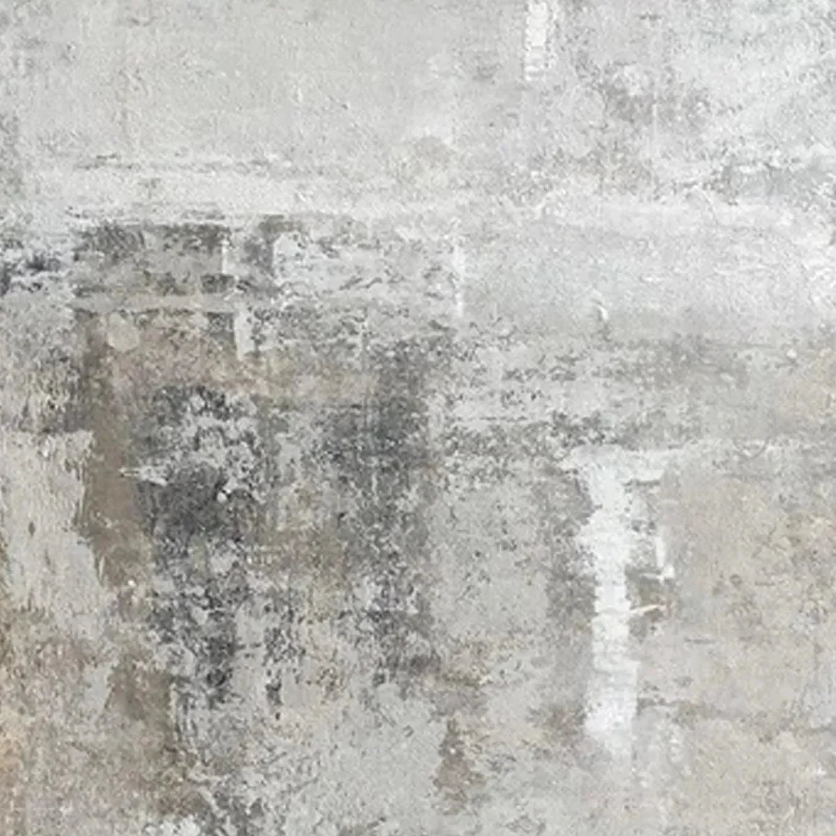 GREY ABSTRACT TEXTURED DIPTYCH: Textured Abstract Painting Set of 2, Vertical Wall Art | gold frame stretched on neutral wall