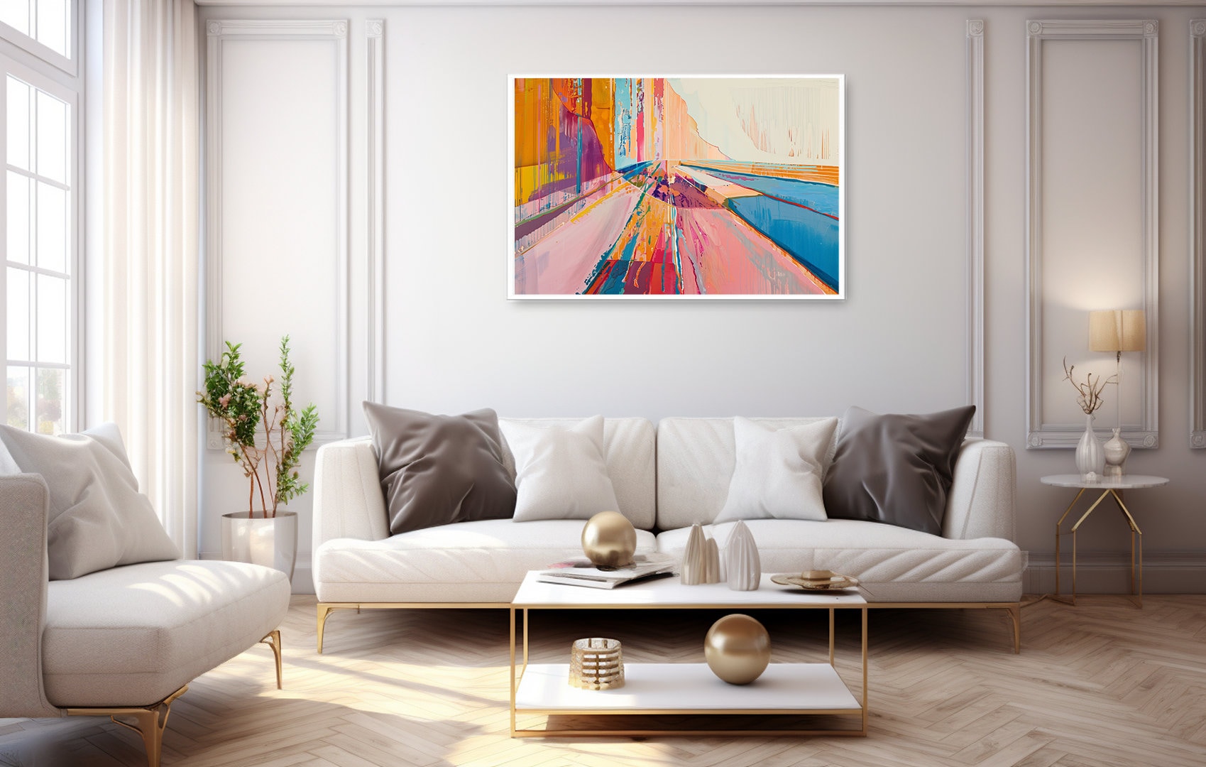 40x60 cm oil painting for living room - image 8 of 9