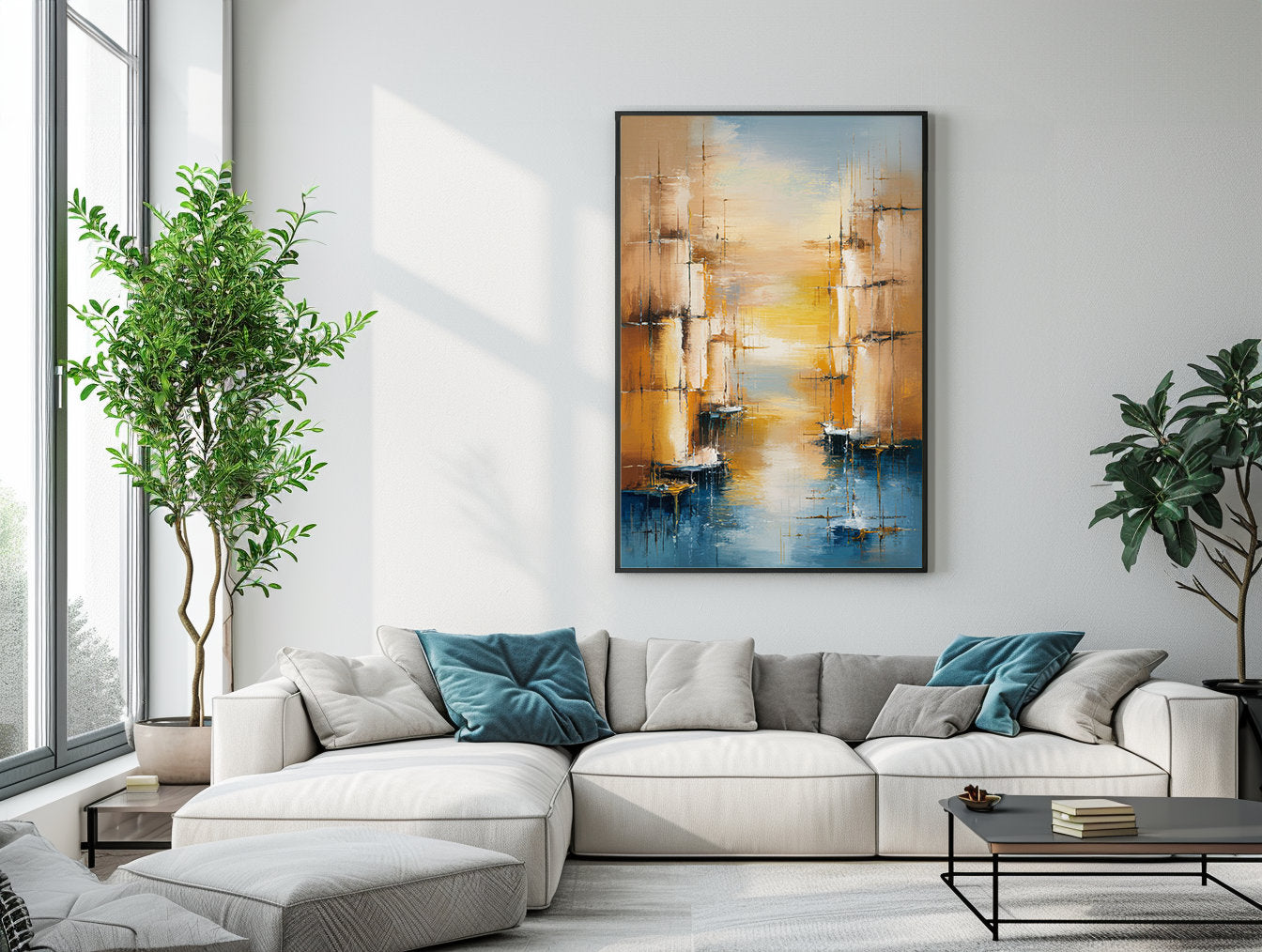 40x60 cm canvas art for home decor - image 4 of 9