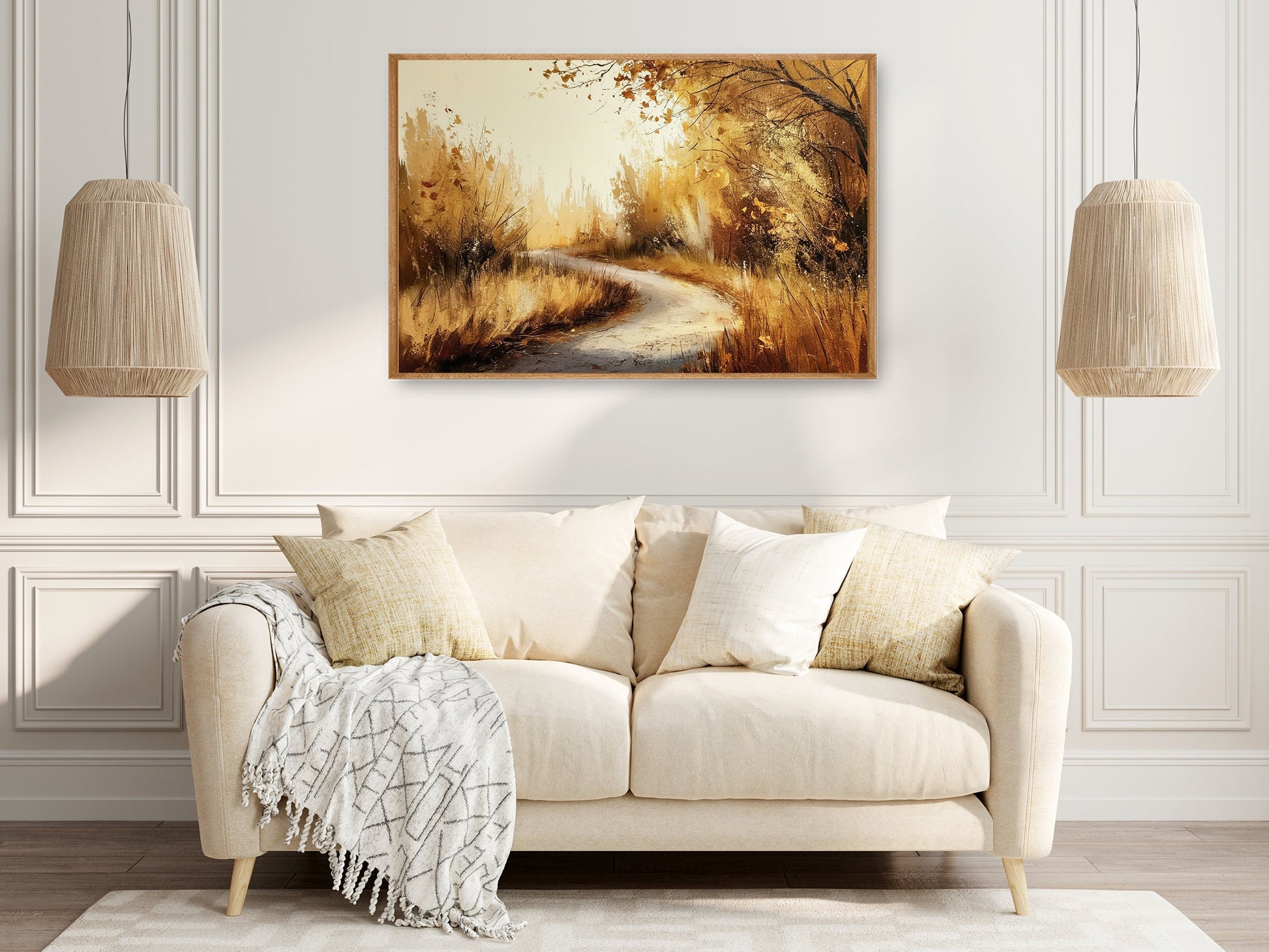 40x60 cm oil painting for home decor - image 3 of 10