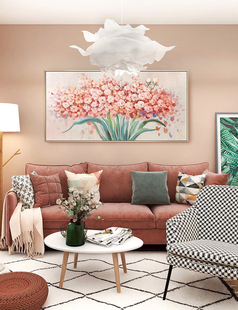 60x120 cm handmade oil painting for living room - image 2 of 7