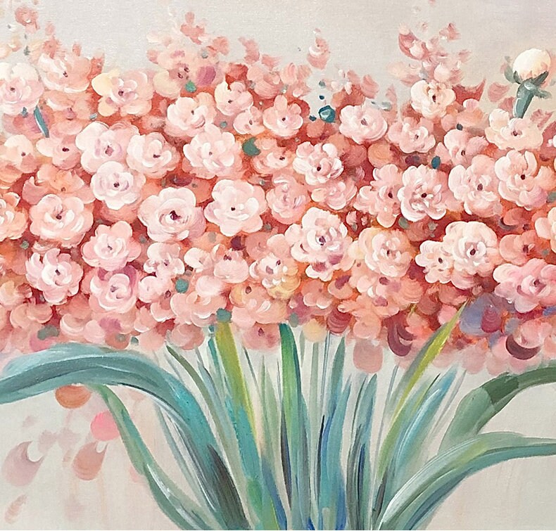 60x120 cm handmade oil painting for living room - image 3 of 7