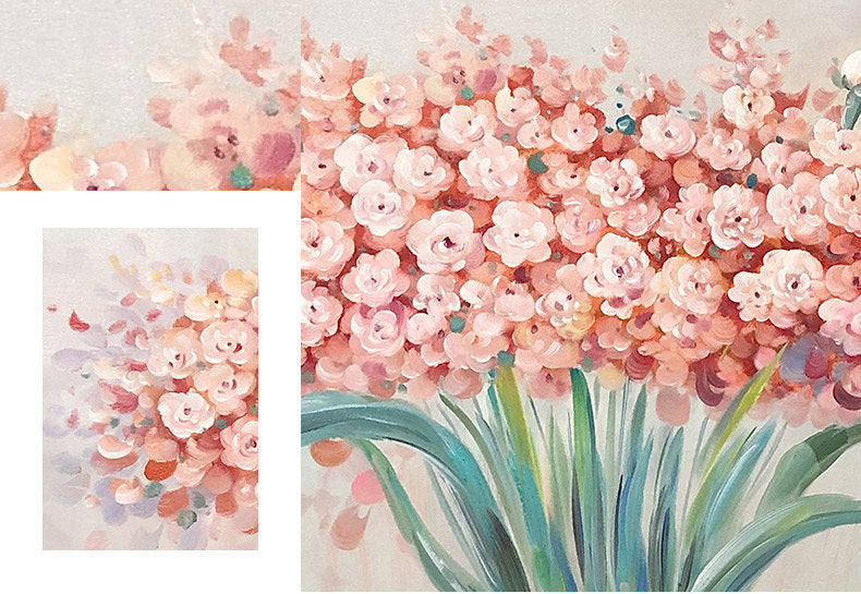 60x120 cm handmade oil painting for living room - image 4 of 7