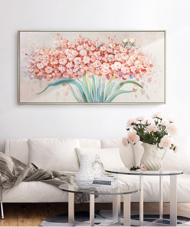 60x120 cm handmade oil painting for living room - image 5 of 7
