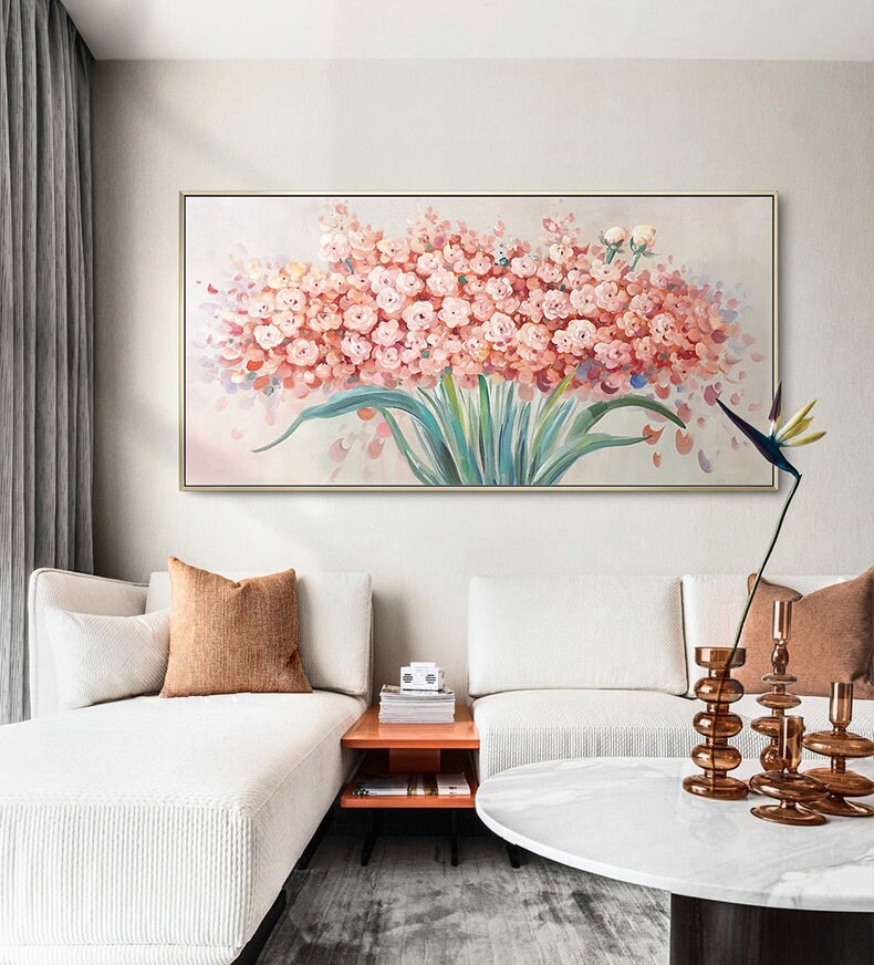 60x120 cm handmade oil painting for living room - image 6 of 7