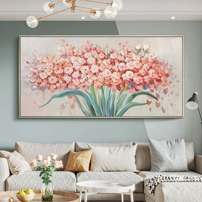 60x120 cm handmade oil painting for living room - image 1 of 7
