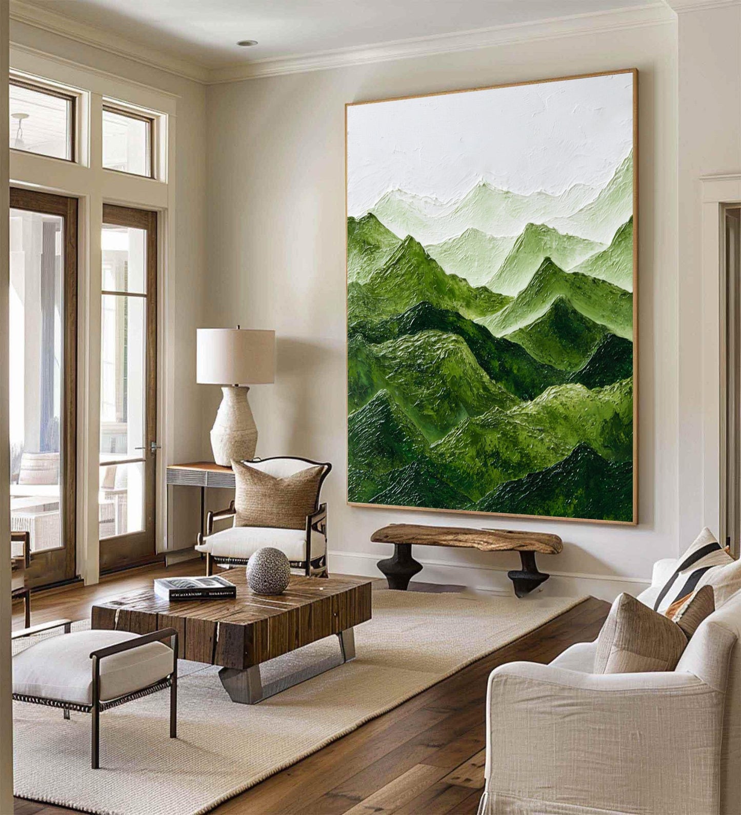 18x24 inch handmade canvas art for living room - image 5 of 9
