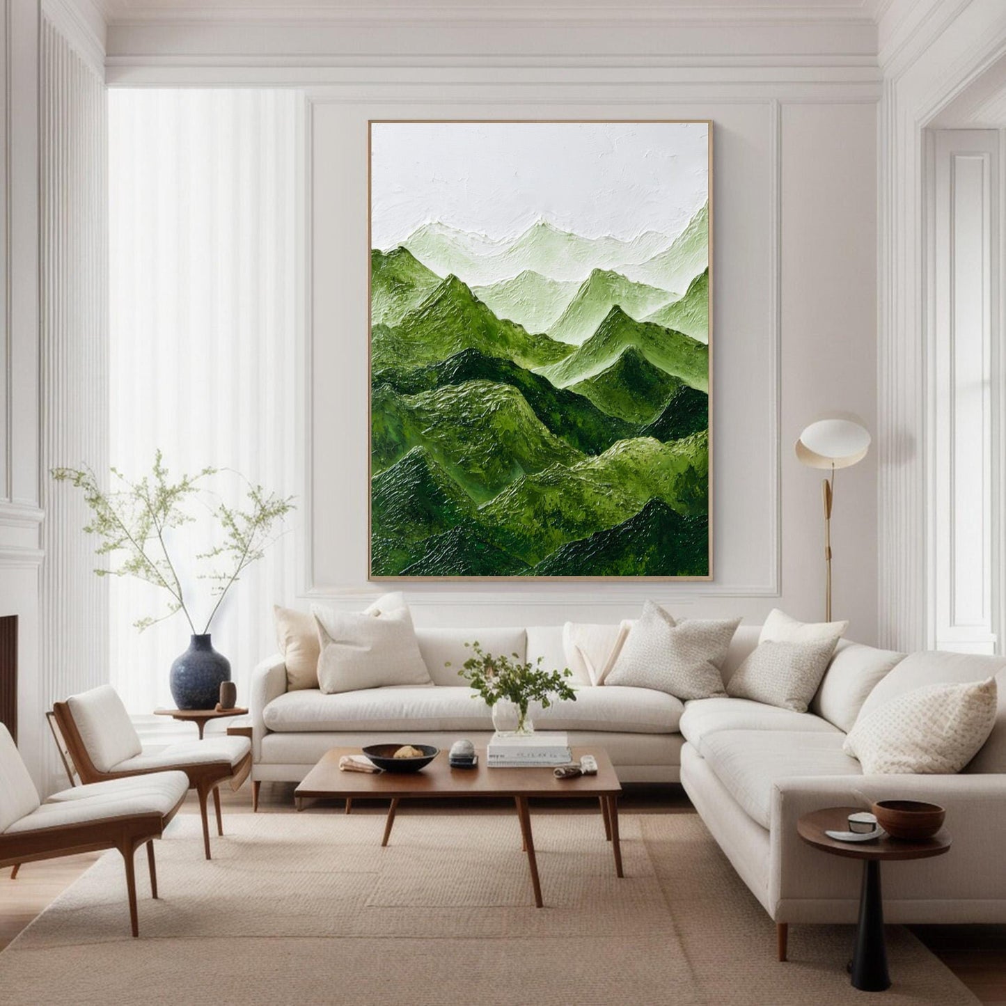 18x24 inch handmade canvas art for living room - image 9 of 9