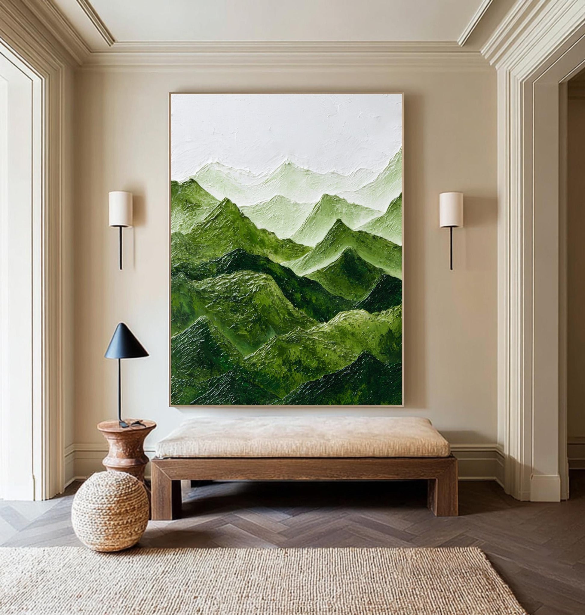 18x24 inch handmade canvas art for living room - image 1 of 9