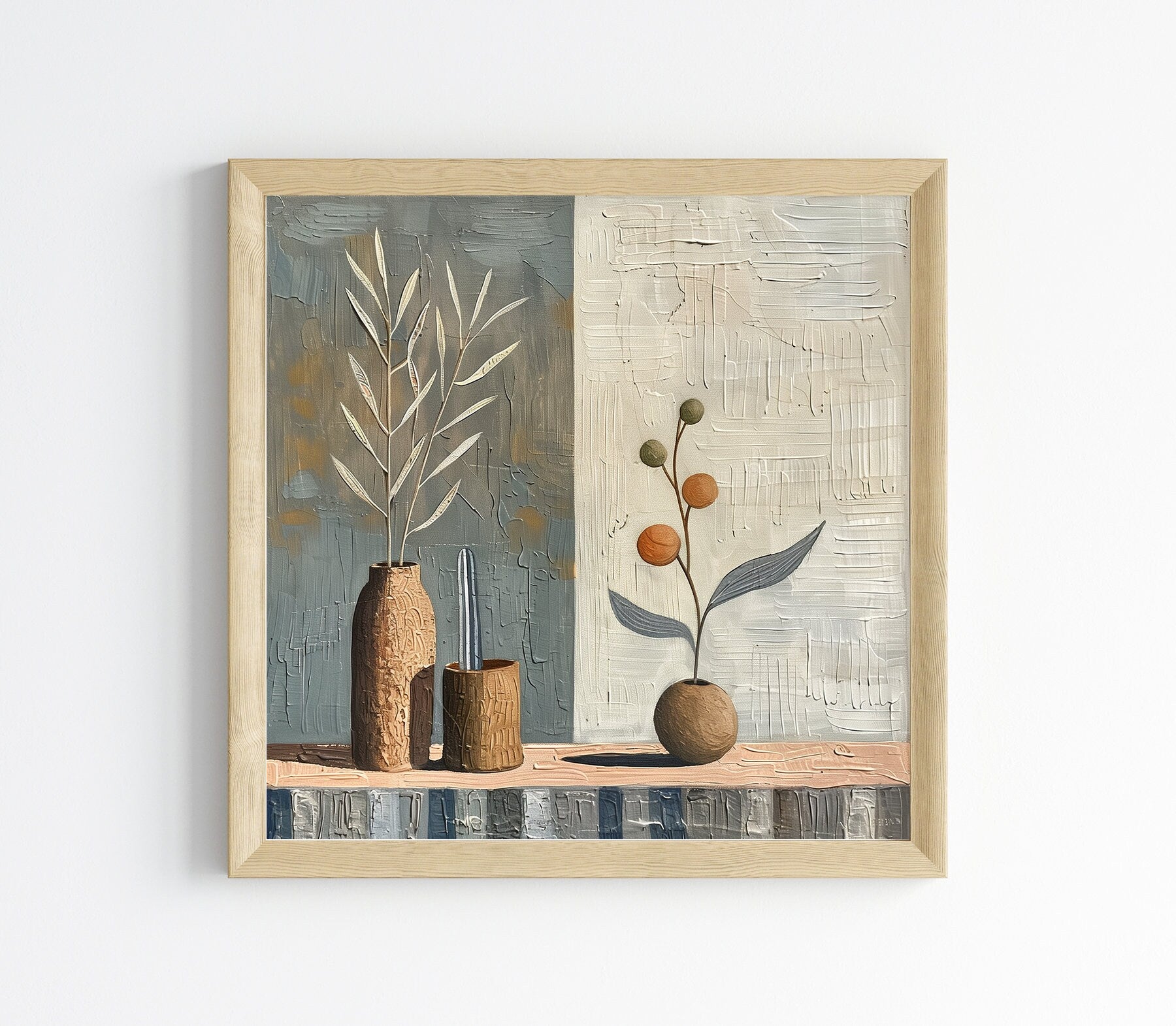 50x50 cm oil painting for home decor - image 5 of 9