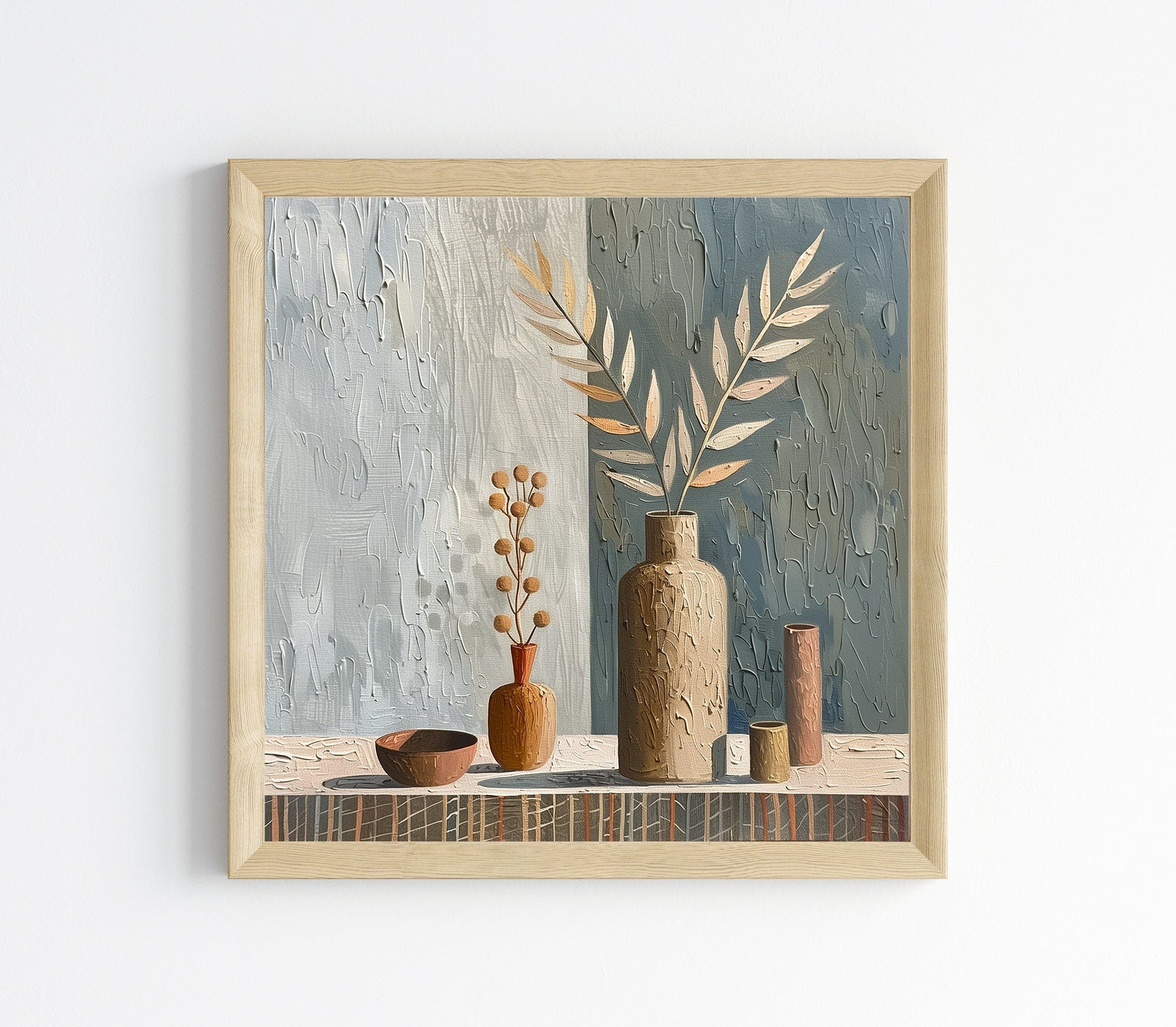 50x50 cm oil painting for home decor - image 6 of 9