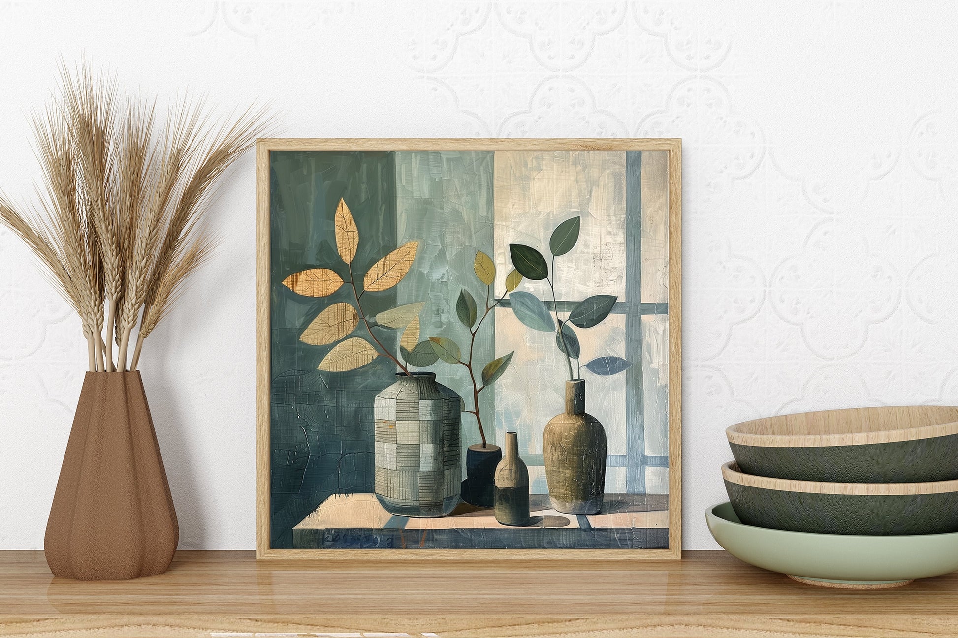 50x50 cm oil painting for home decor - image 8 of 9