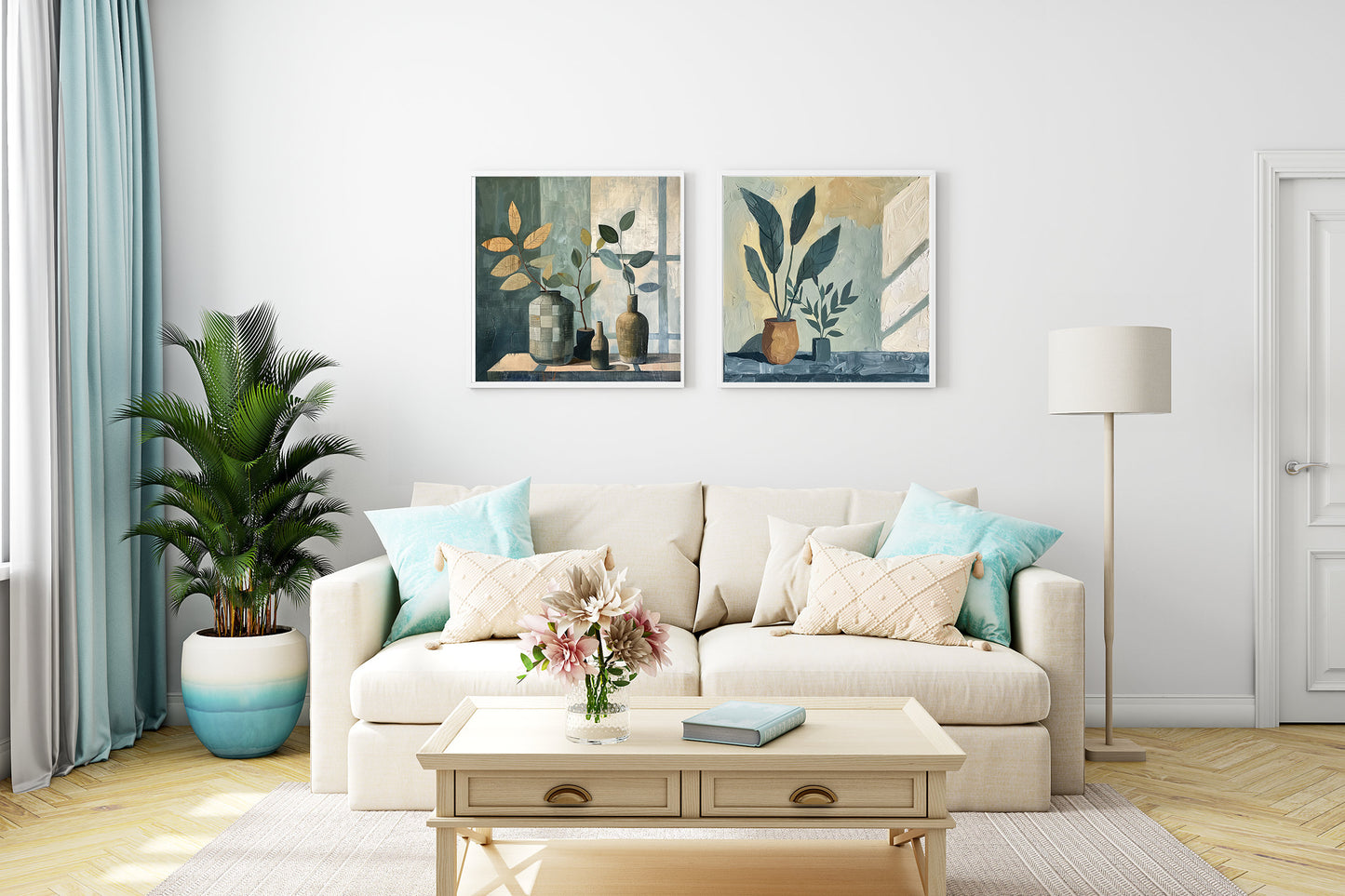 50x50 cm oil painting for home decor - image 9 of 9