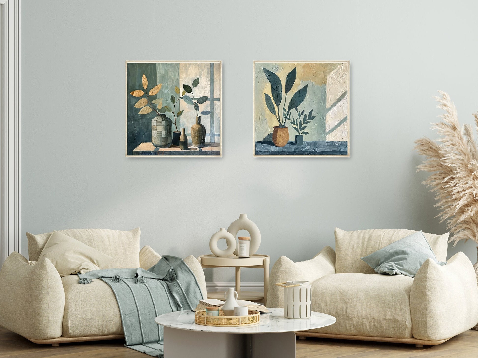 50x50 cm oil painting for home decor - image 1 of 9