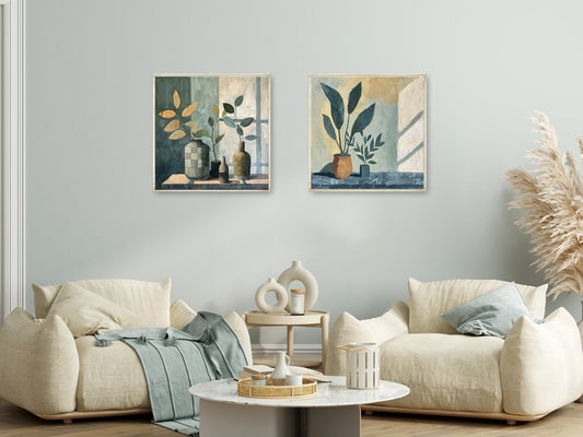 50x50 cm oil painting for home decor - image 1 of 9