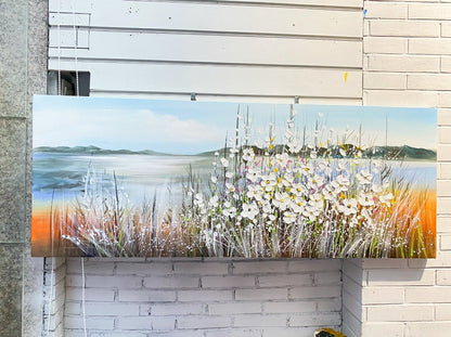 60x120 cm handmade oil painting for home decor - image 2 of 6