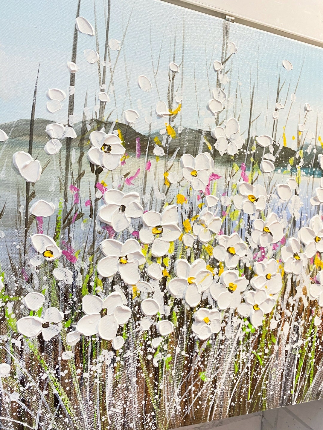 60x120 cm handmade oil painting for home decor - image 4 of 6
