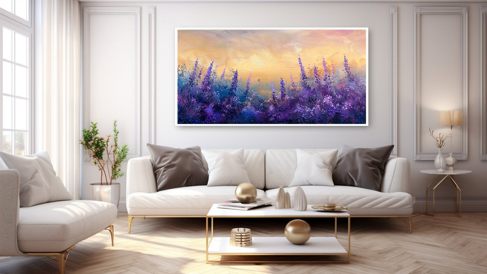 50x100 cm oil painting for home decor - image 4 of 5