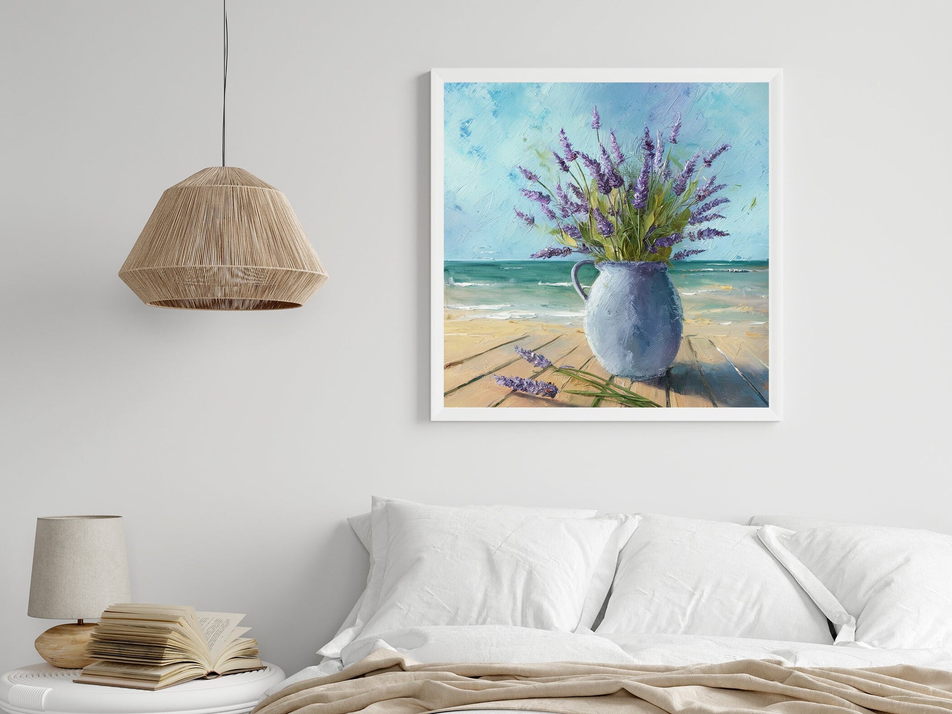60x60 cm oil painting for home decor - image 4 of 7