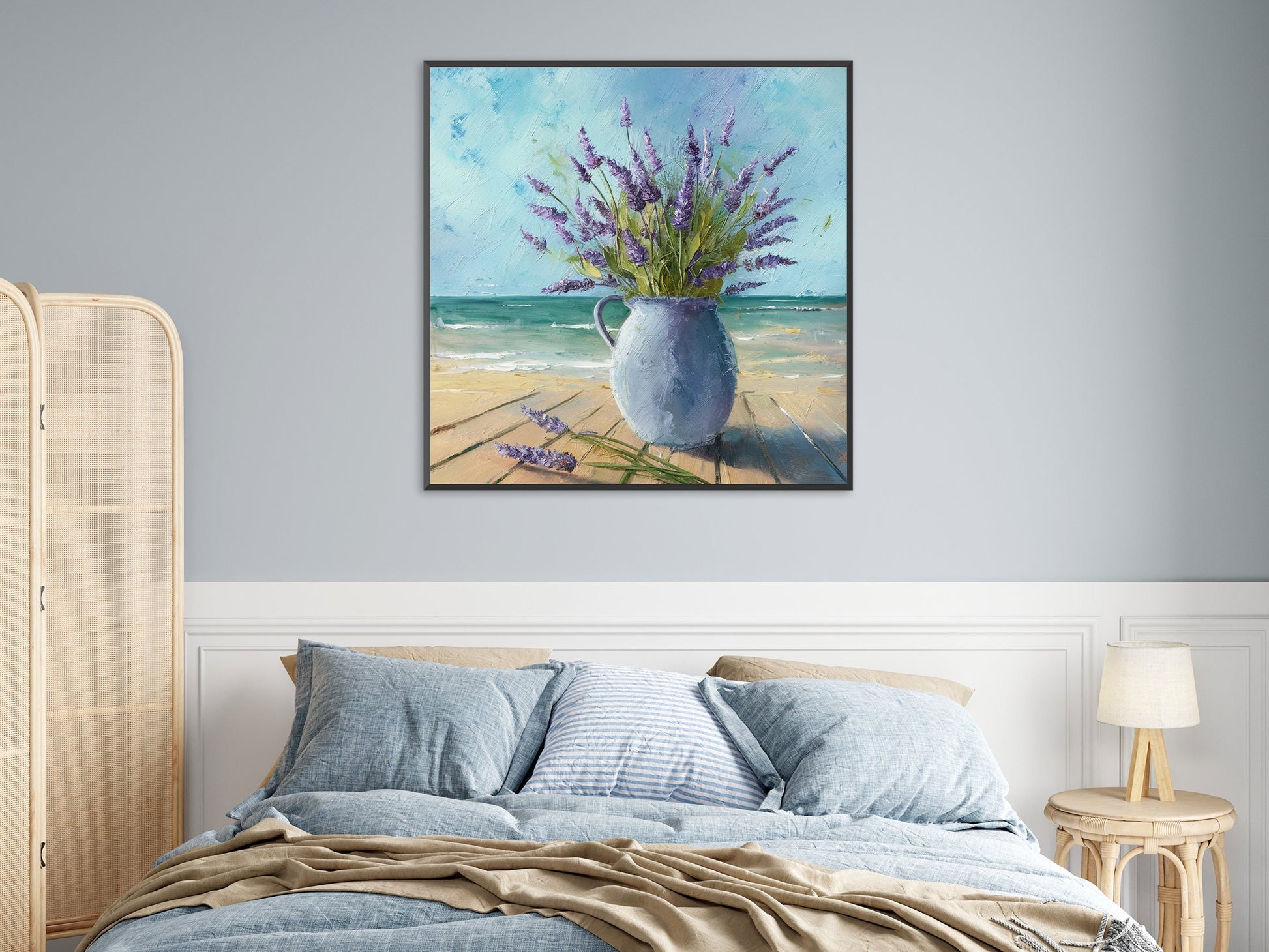 60x60 cm oil painting for home decor - image 5 of 7