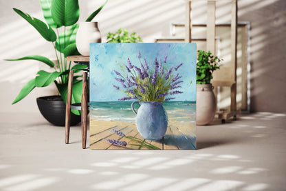 60x60 cm oil painting for home decor - image 6 of 7
