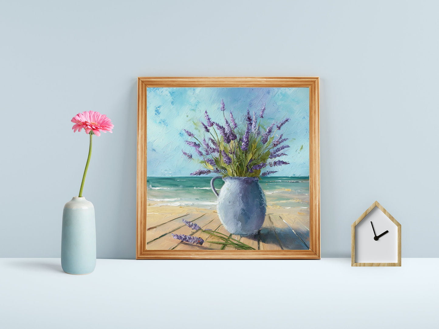 60x60 cm oil painting for home decor - image 7 of 7