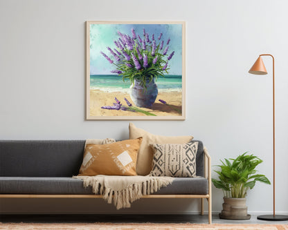 50x50 cm oil painting for home decor - image 5 of 8
